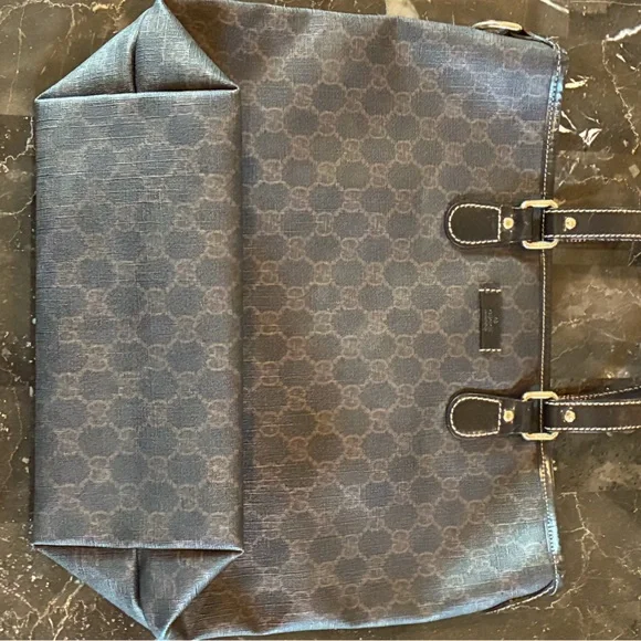 Gucci GG Supreme Coated Canvas/Leather Tote - Picture 4 of 13
